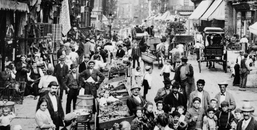 Mulberry St New York City circa 1900